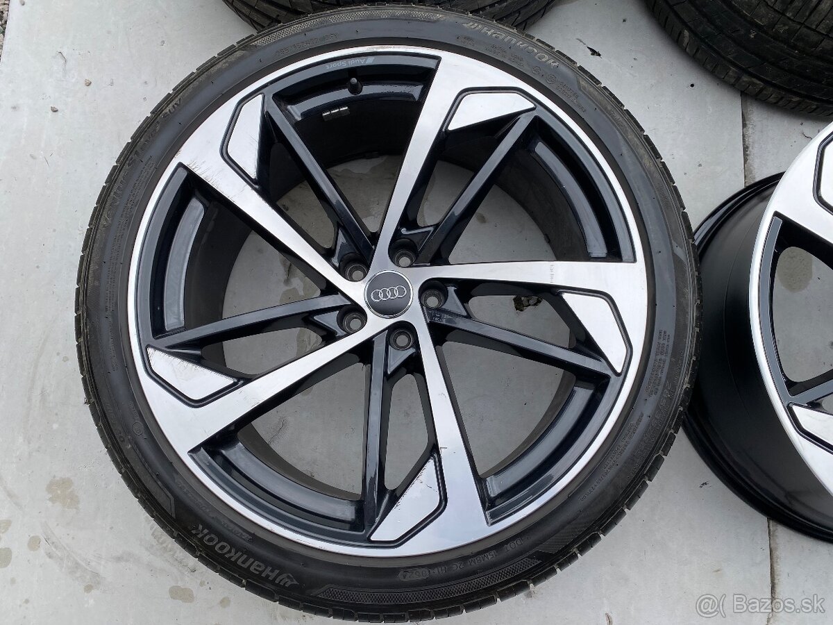 Audi Q7 Q8 Disky Kolesá 22" + 3 Letné Pneu - 4