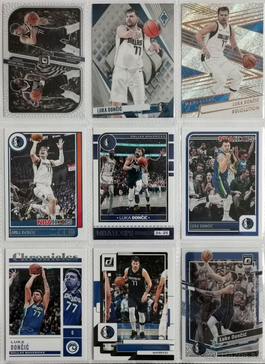 NBA karty - Luka Dončič (45 kariet) - 4