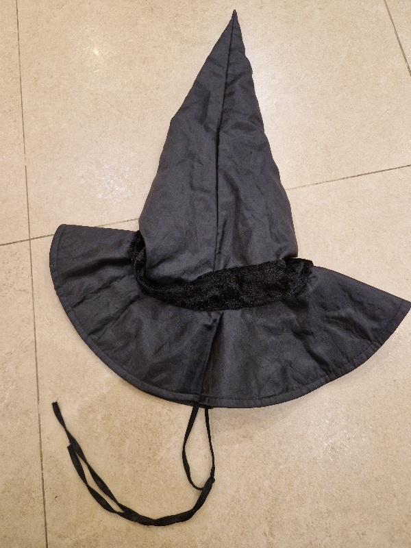 Predám karnevalový kostým Čarodejnica čierna - 4