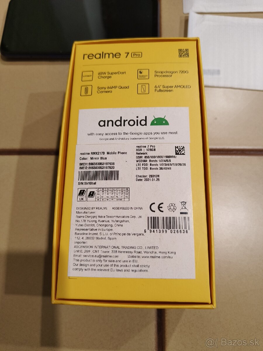 Predám telefón Realme 7 pro - 4