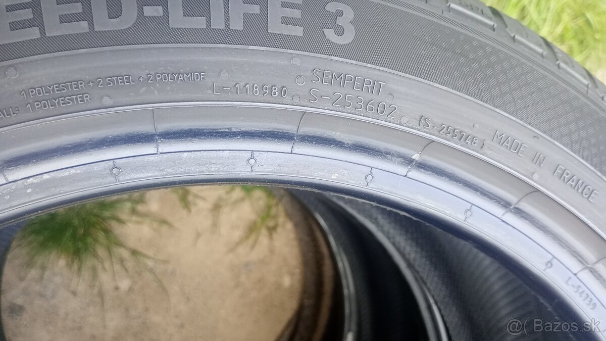 225/45 R17 letné pneumatiky semperit 3ks - 4