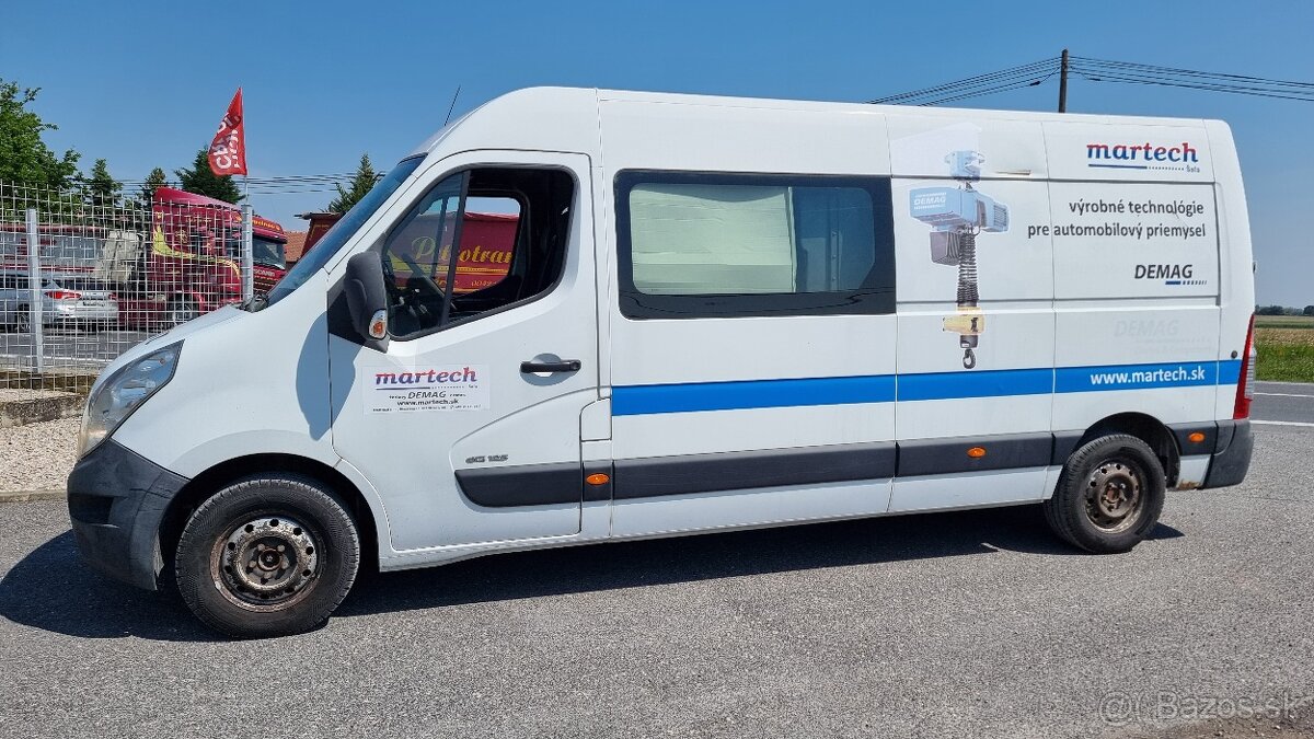 Renault Master 2.3dCi 125k M6 6.miest za 8.500 € s DPH - 4