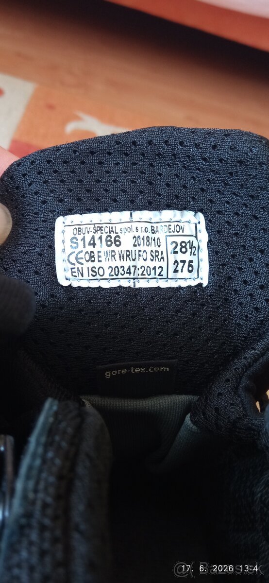 Gore-Tex obuv veľkosť 8 a pol - 4