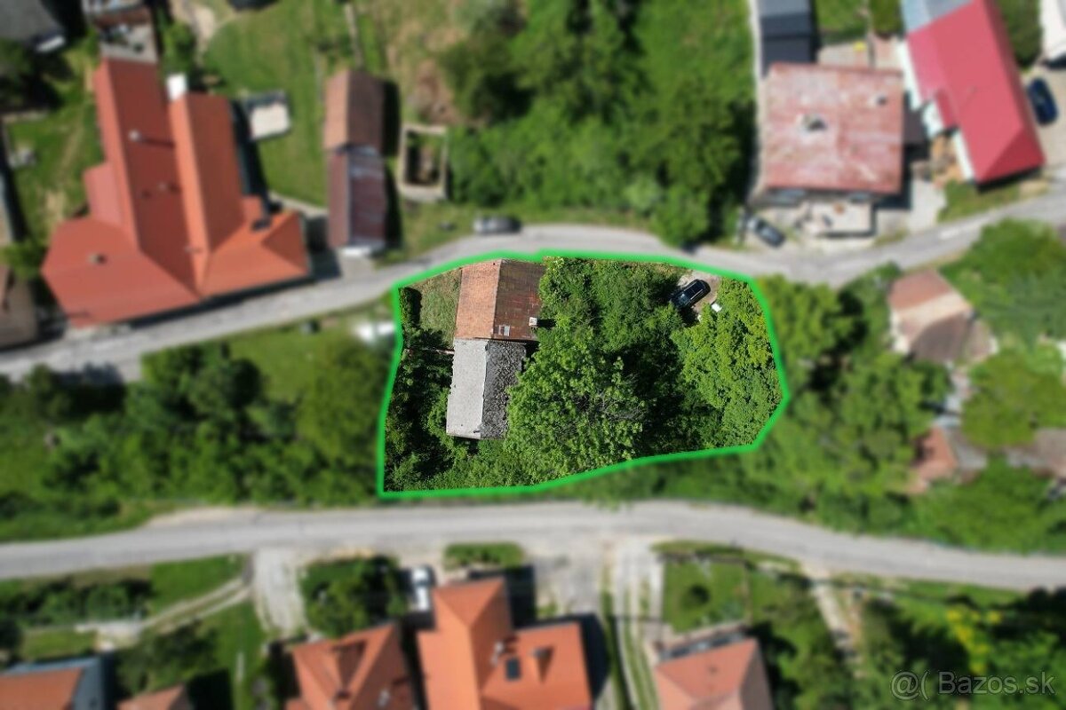 Pozemok s pôvodným domom s históriou mlyna, Lazany - 4