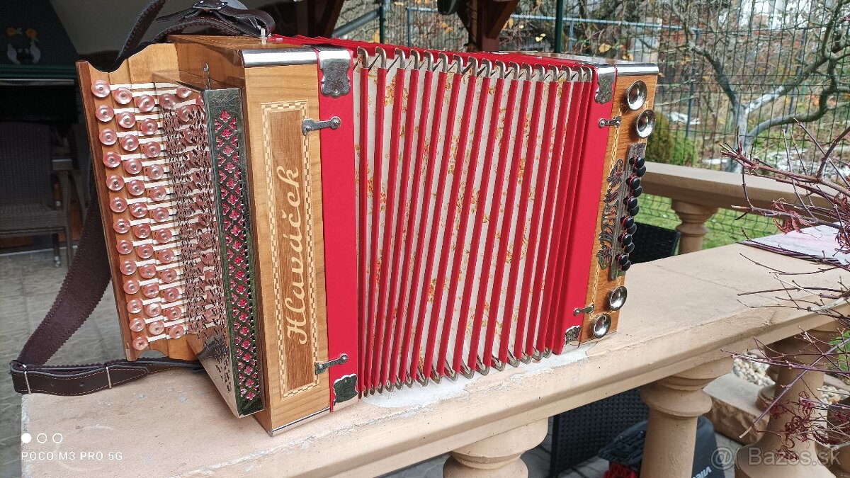 Harmonika-Heligonka.Hlaváček-Trojhlasná. - 4