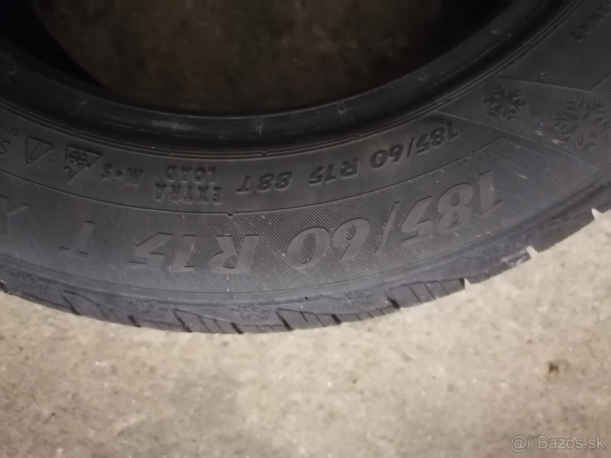Predam 185/60R15 zimné - 4