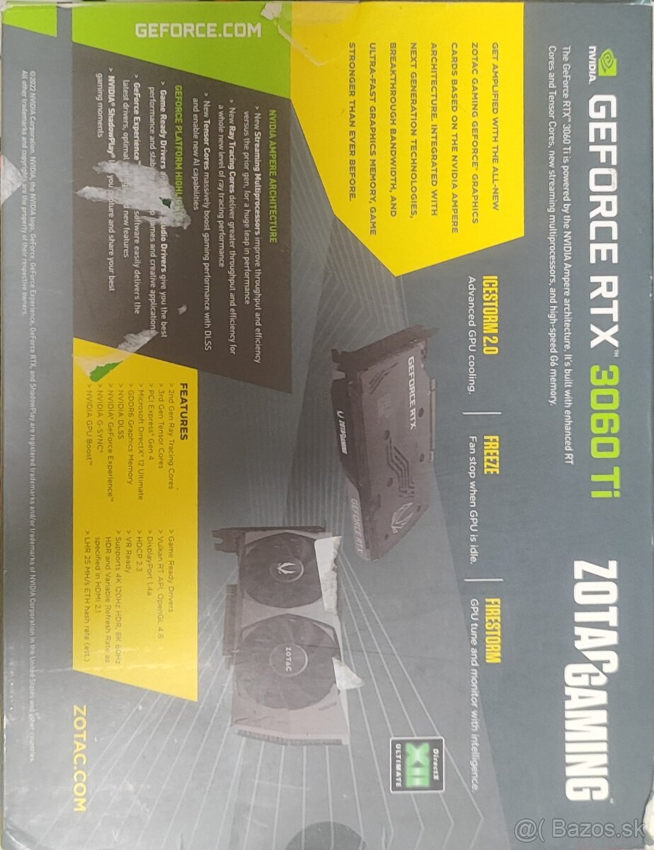 MSI Geforce RTX 3060 Ti Ventus 2x V1 8GB - 4