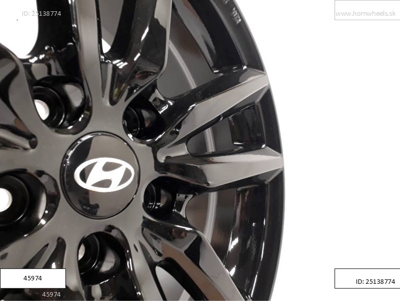 Kia Sportage, Hyundai alu disky 5x114,3 R18 ET45 7J 1246 - 4