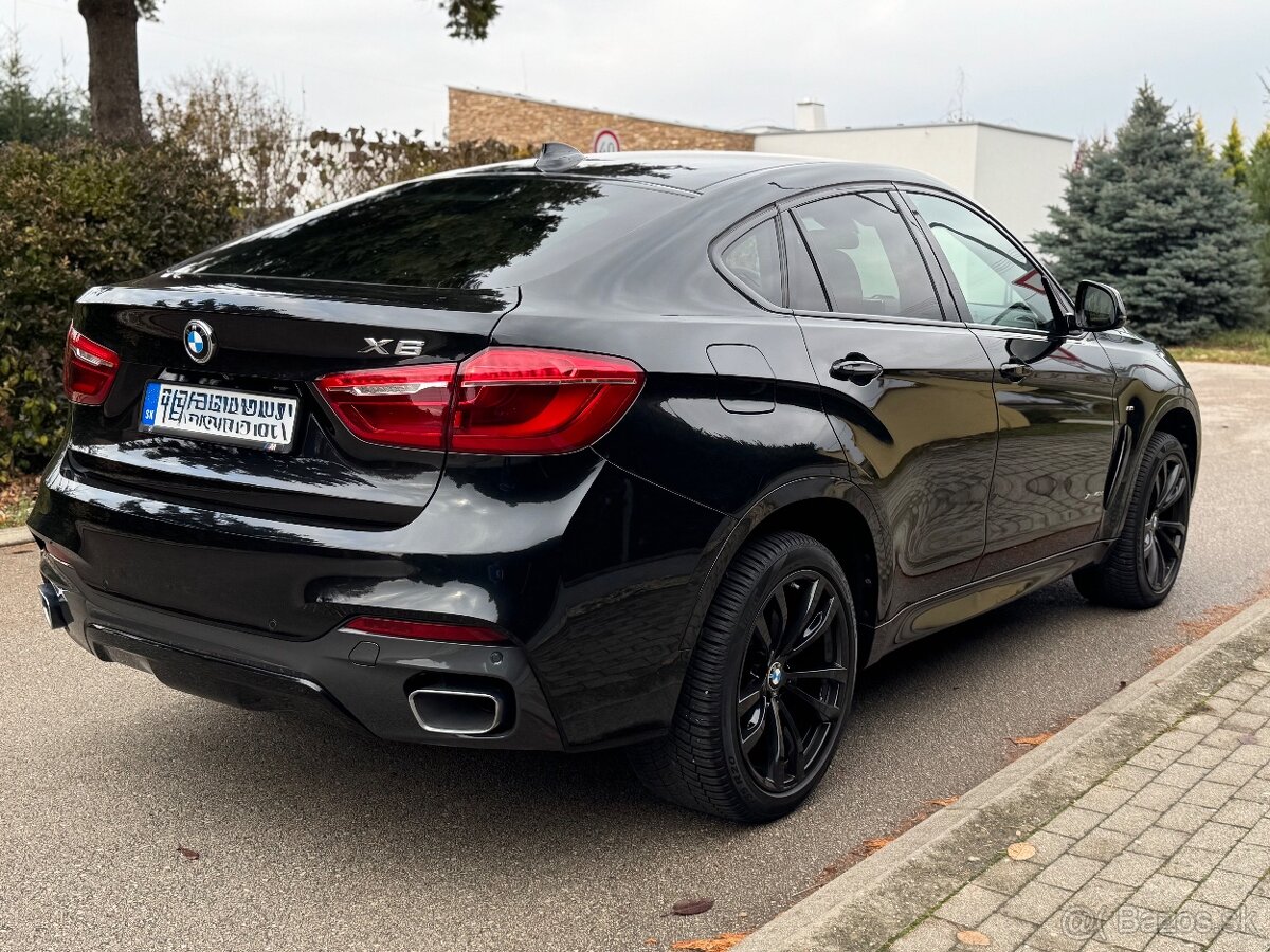 BMW X6 F16 40d xDrive M-packet INDIVIDUAL Black Optic packet - 4