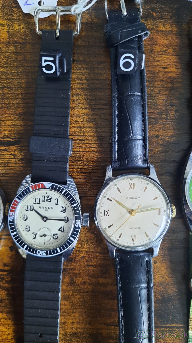 Ruske hodinky kus 30€ - 4