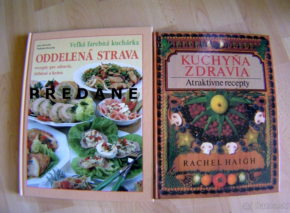 Zdravá strava , kuchárske knihy ; čokoláda .... - 4