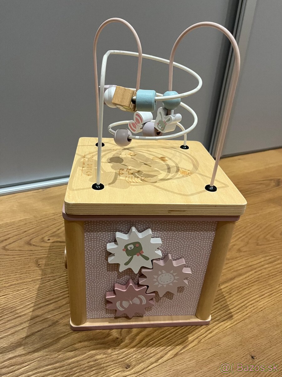 Drevená kocka Little Dutch - 4