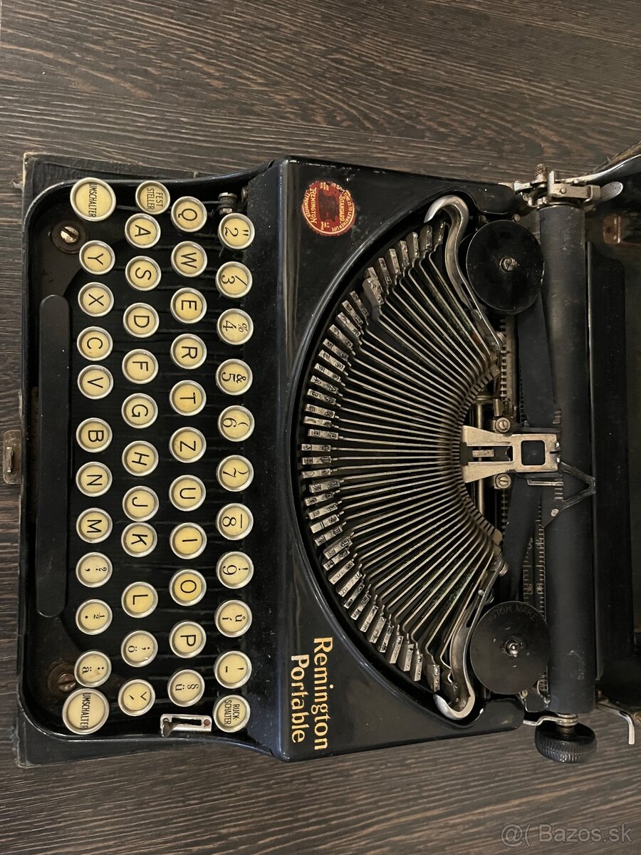 Písací stroj Remington Portable - 4