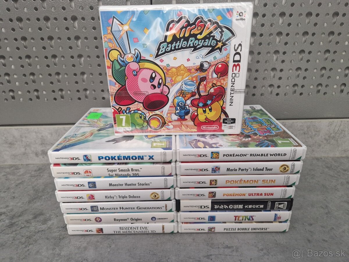 Nintendo new2ds xl+new 3ds ll ako nové - 4