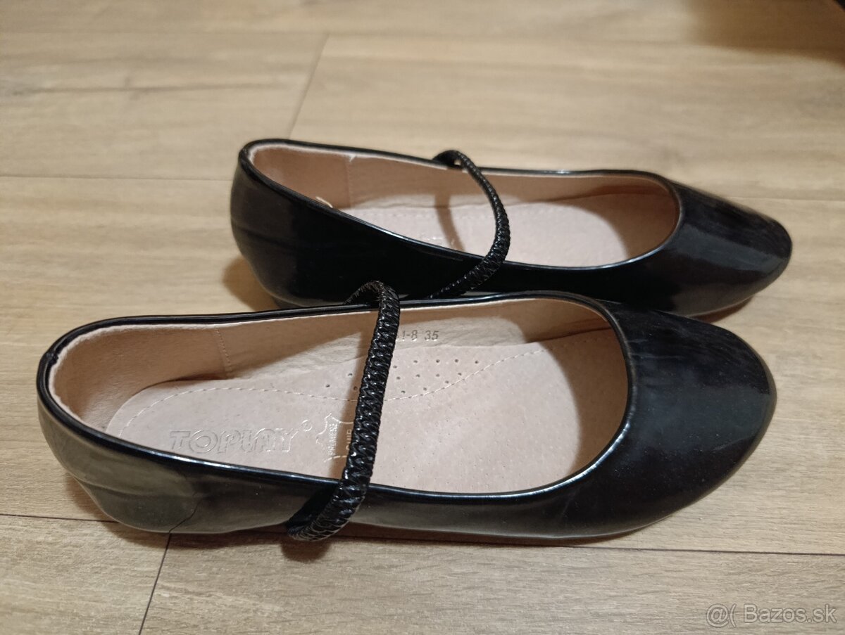 Dievčenské balerínky, veľ 35 - 4