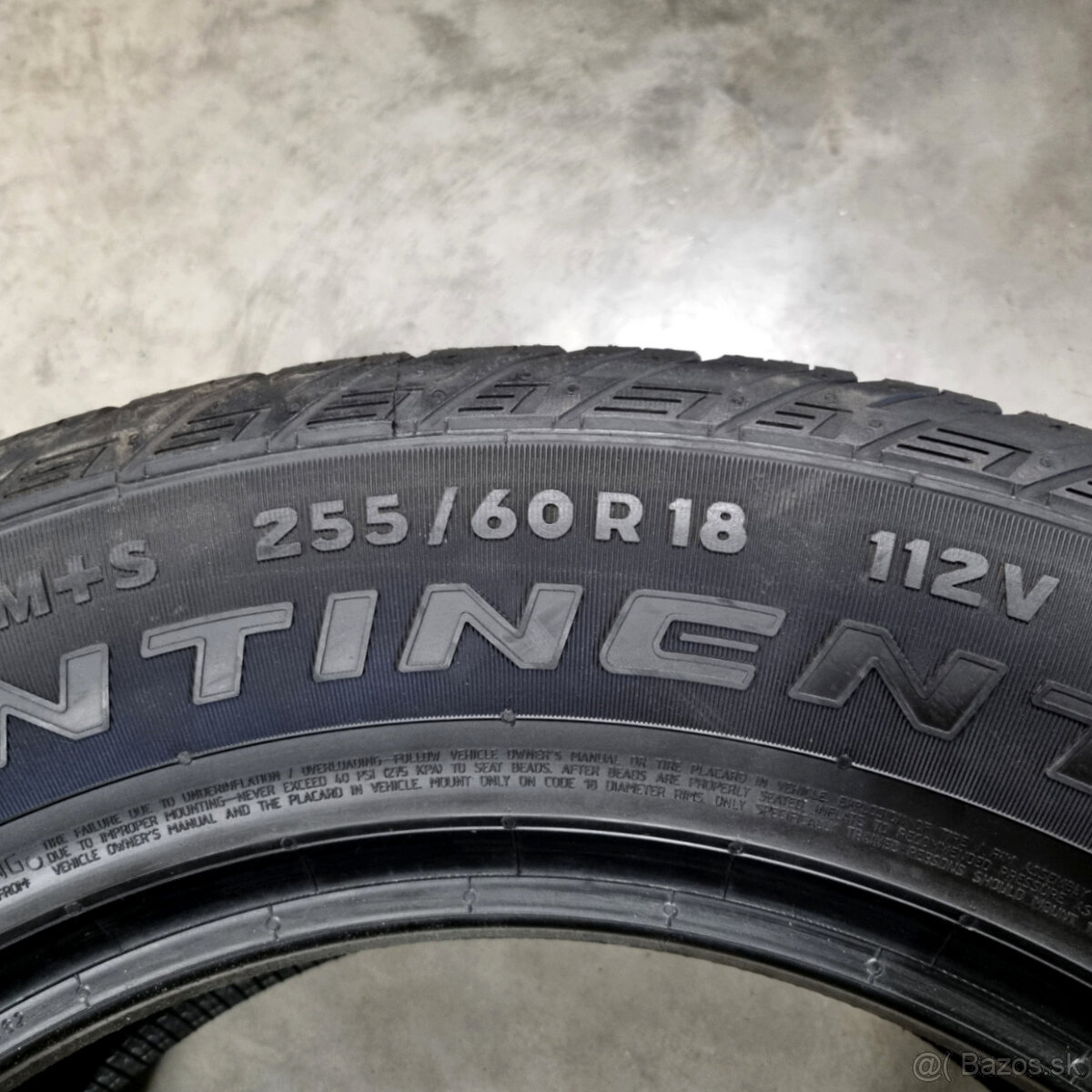 Letné pneumatiky 255/60 R18 CONTINENTAL - 4