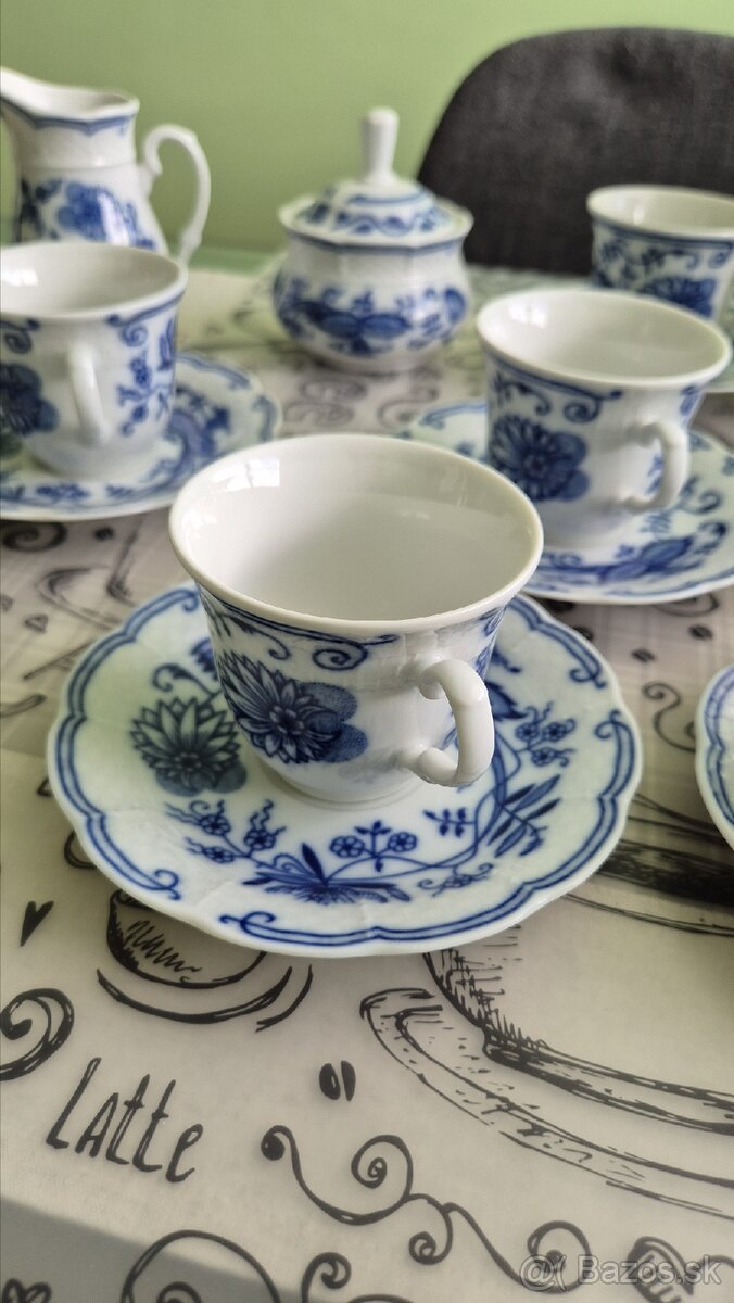 Predám porcelan cibulak 9ks - 4