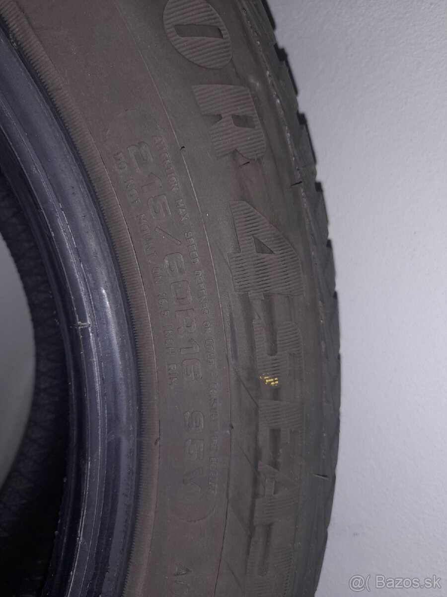215/60 r16 zimné 2ks - 4