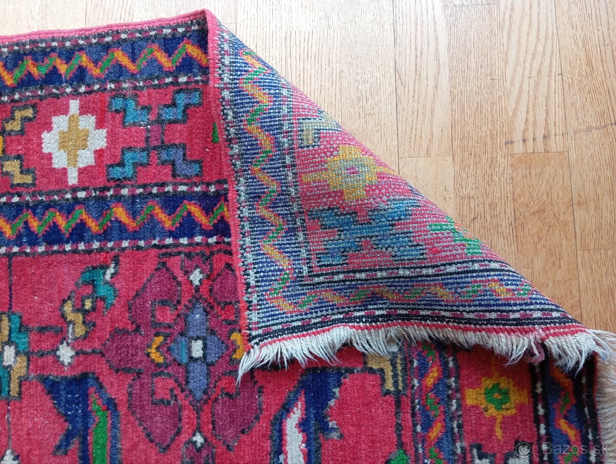 AKCIA ⭐Starožitný perzský koberec Karaja 260x140⭐ - 4