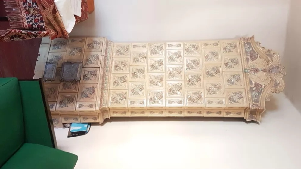 Kachlova pec starožitná - 4