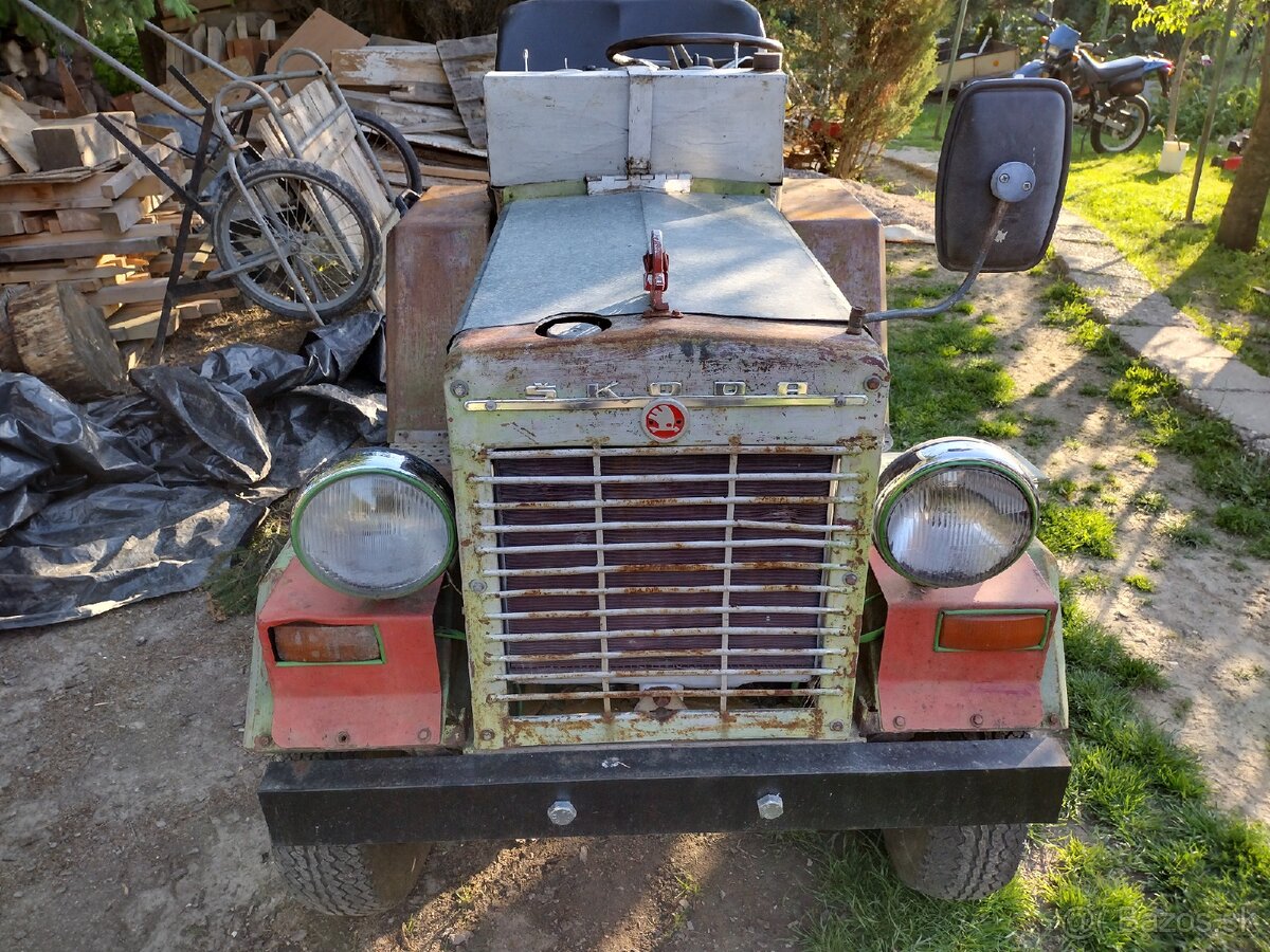 Malotraktor domácej výroby - 4