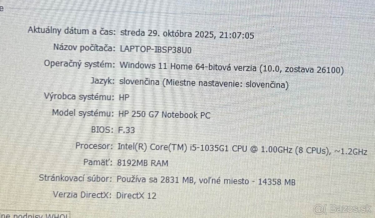 Notebook HP 250 G7 - 4