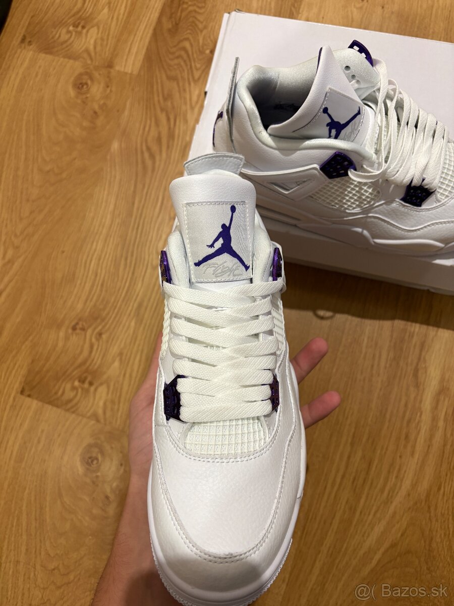 Jordan 4 metalic purple - 4