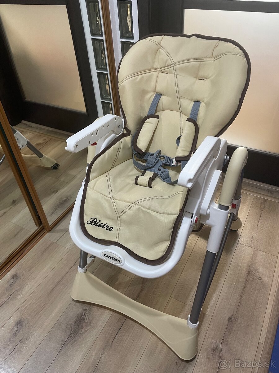 Detská jedálenská stolička Caretero Bistro - 4