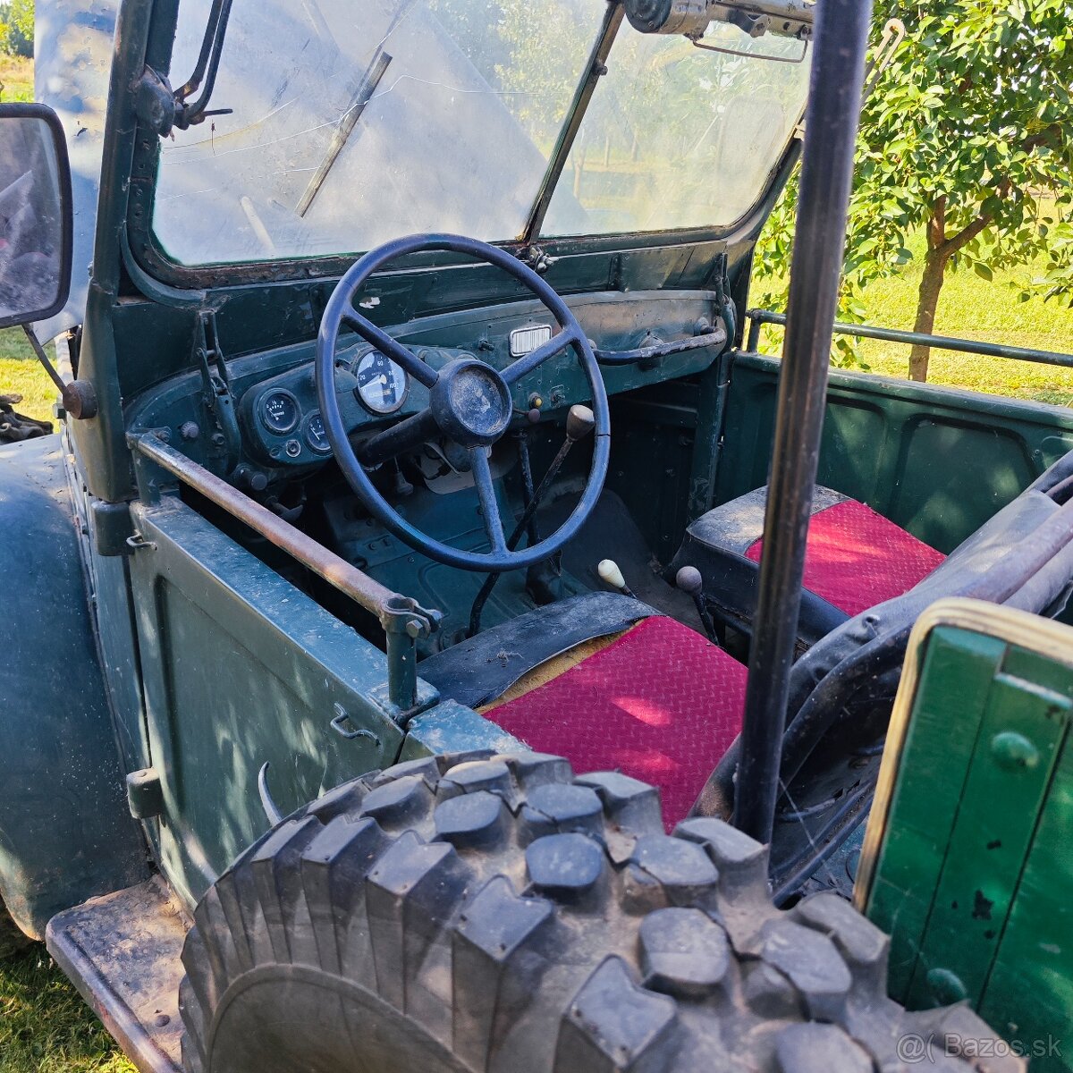 predám vojenský gaz 69 4x4 - 4