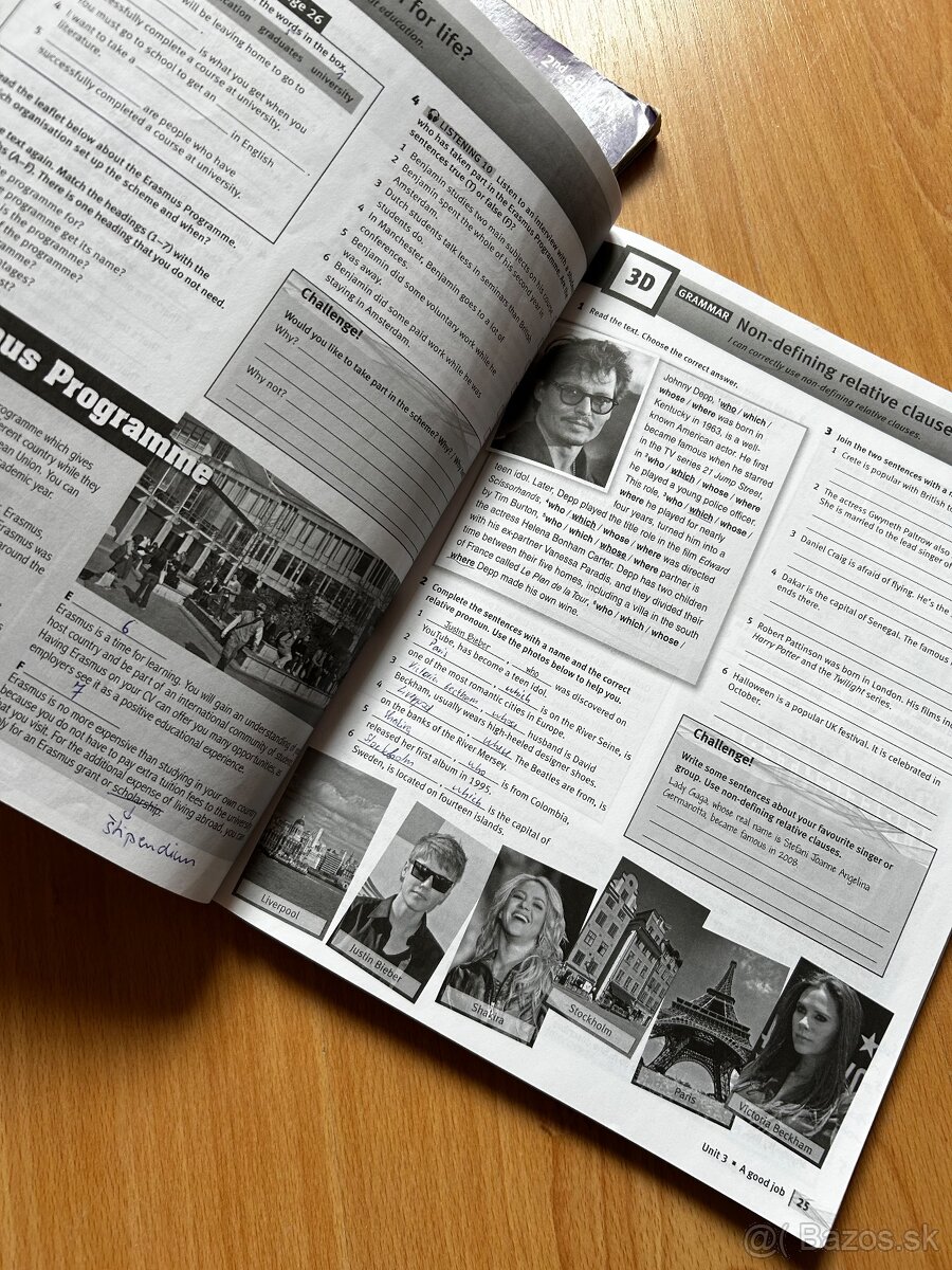 Predám učebnicu a pracovný zošit Solutions (Intermediate, 2. - 4