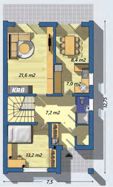 Na PREDAJ 5i NOVOSTAVBA Rodinného domu GAJARY - 4