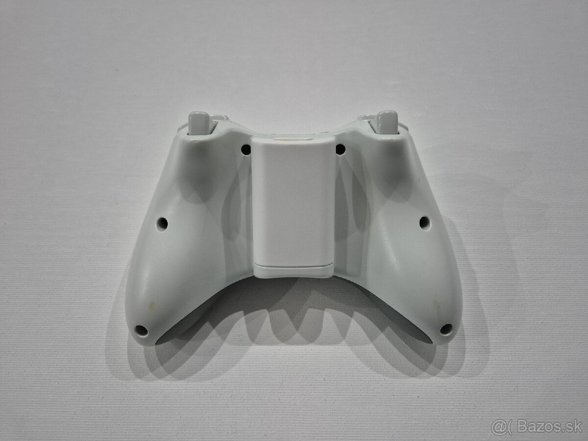 Originál bezdrôtový ovládač na XBOX 360 biely - 4