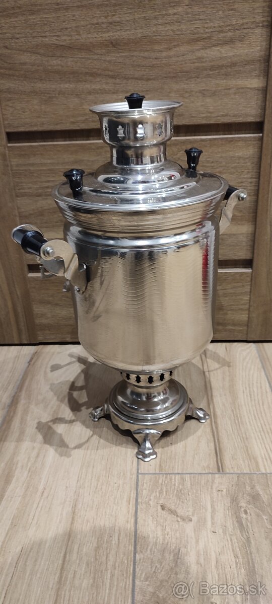 Ruský samovar na uhlíky. - 4