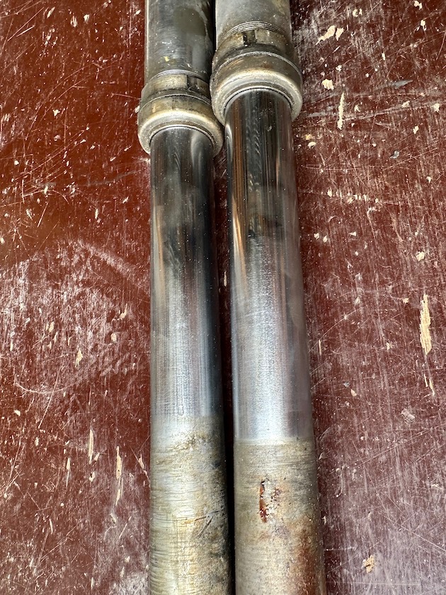 Predám predné tlmiče, vidlica JAWA 250/353 350/354 kyvacka - 4