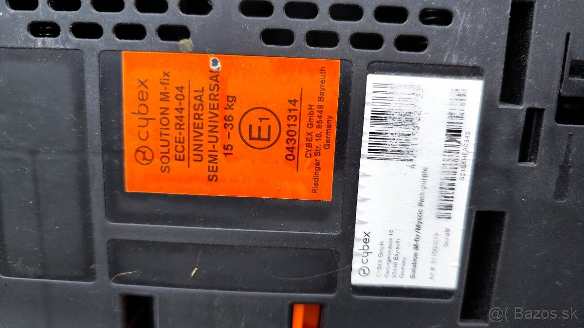 Predám autosedačky 15-36kg - 4