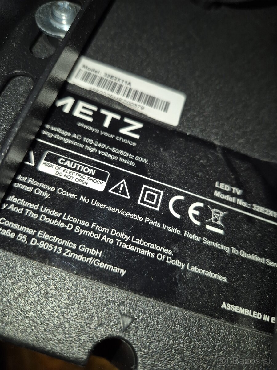 Predám 32" Full HD TV METZ 32E2X11A – výborný stav - 4