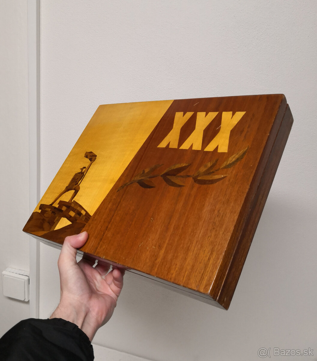 Art Deco uložný box na zberateľské predmety - 4