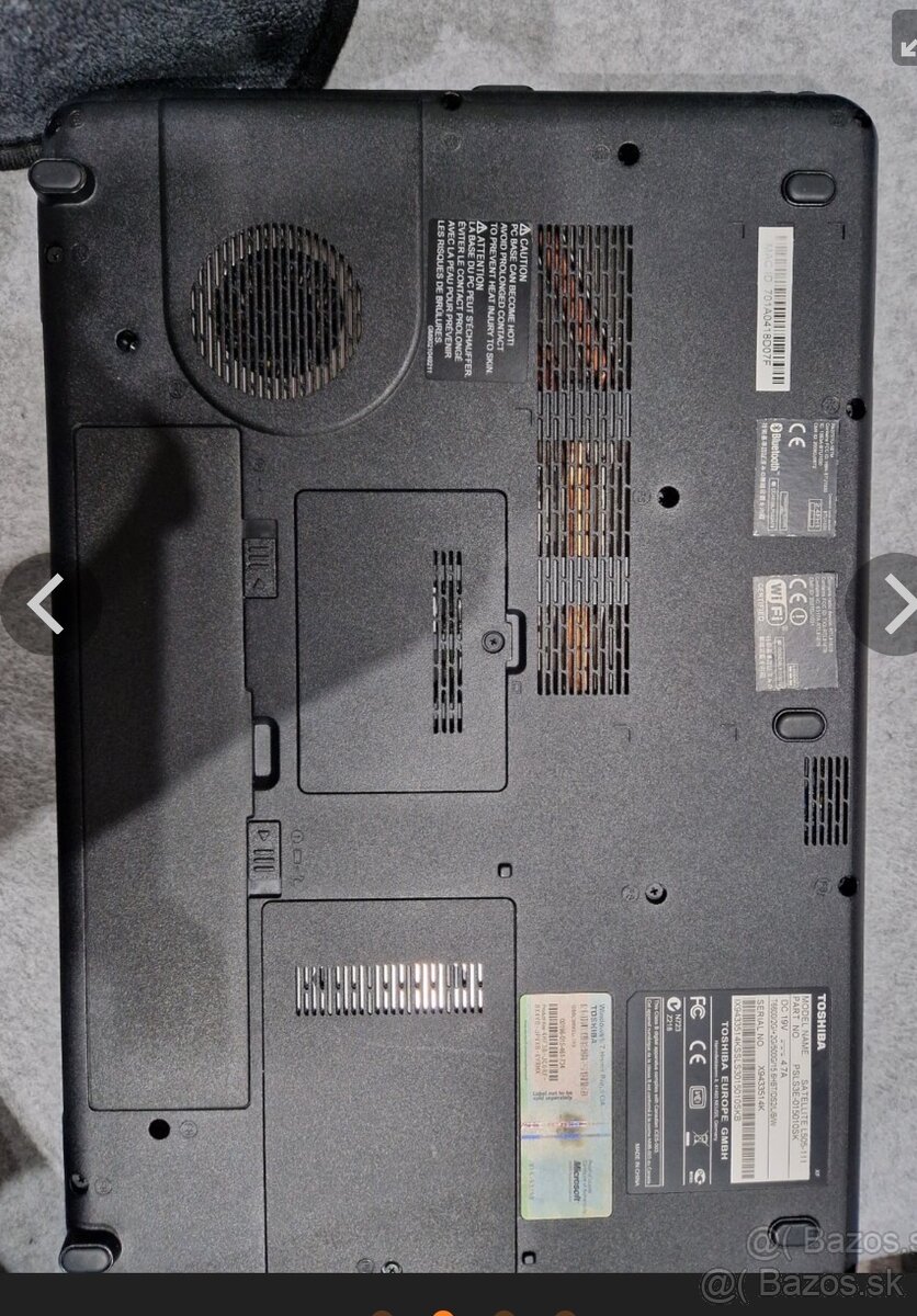 Notebook Toshiba satelite - 4