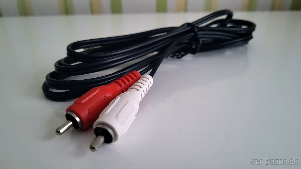 Kábel 3,5 mm jack / 2x RCA, (dĺžka 2 m) - 4