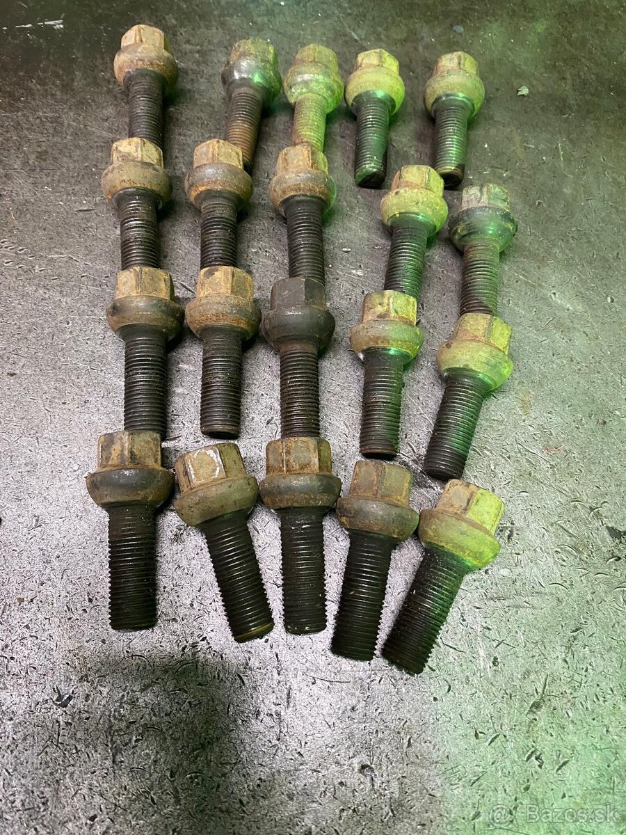Predám 20ks originál šróby do kolies do VW sharan - 4