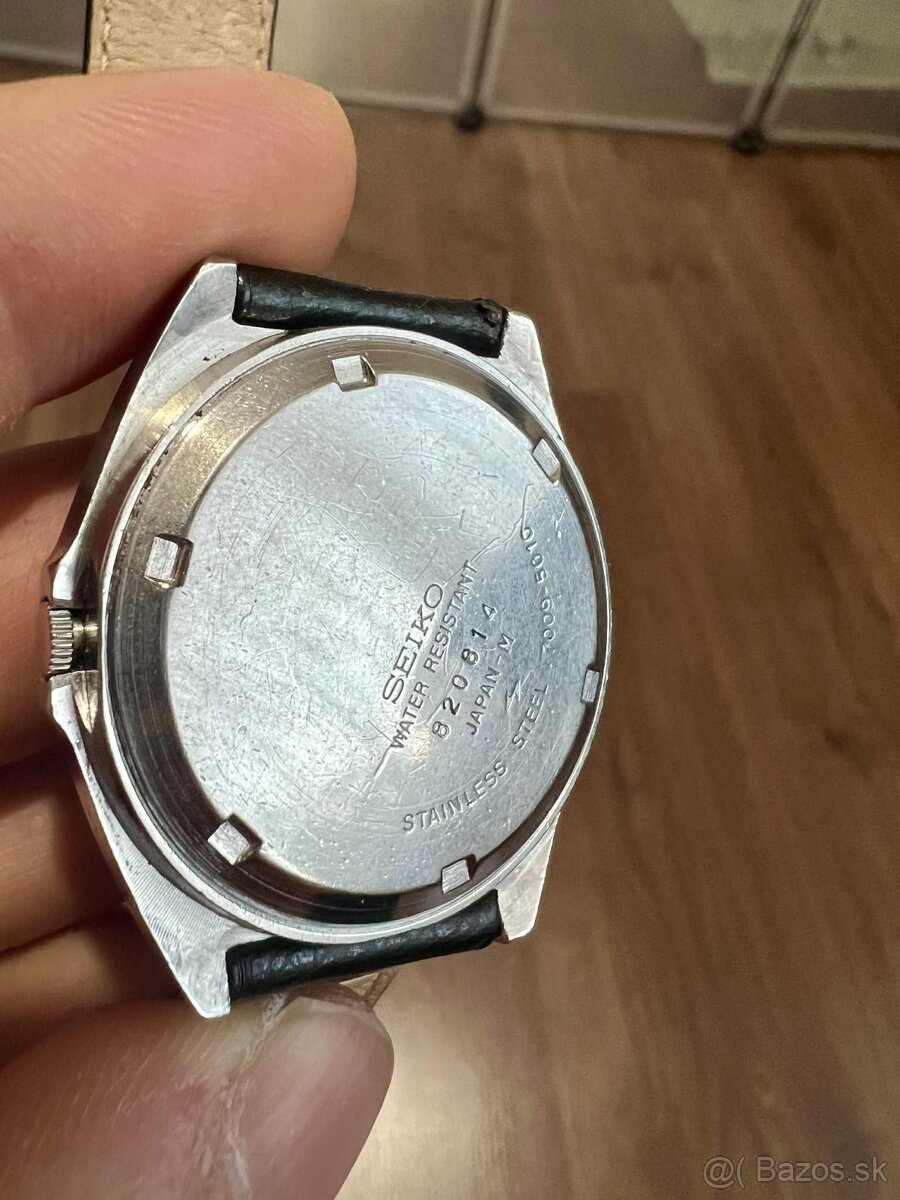 Vintage hodinky Seiko automaticke, 36mm, 7009-5010 - 4