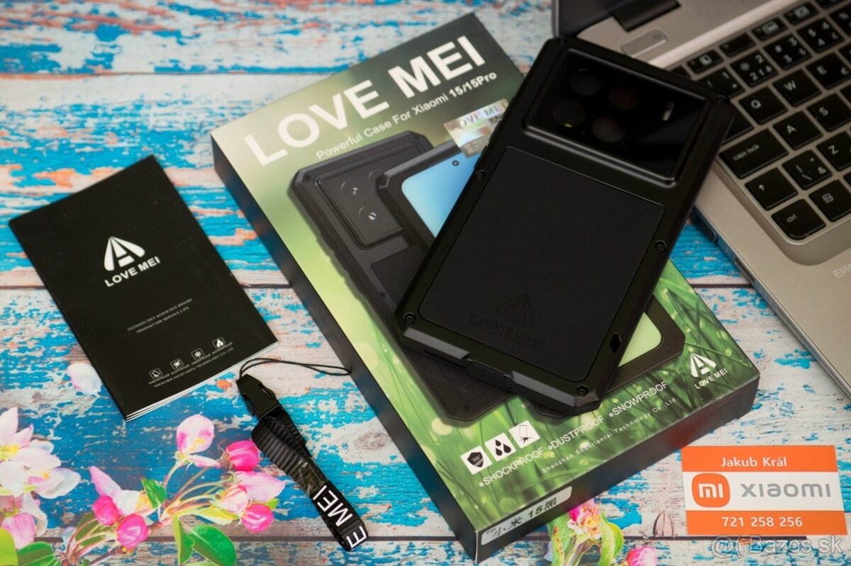 Originálne Love Mei púzdra pre Xiaomi - 4