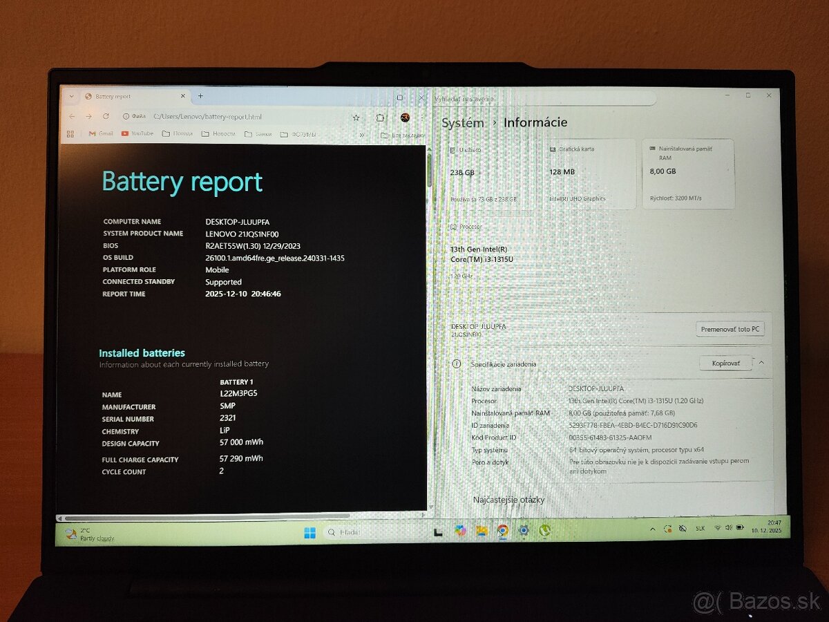 Lenovo ThinkPad E16 | i3-1315U | 8 → 32 GB RAM | 256 → 1 TB - 4