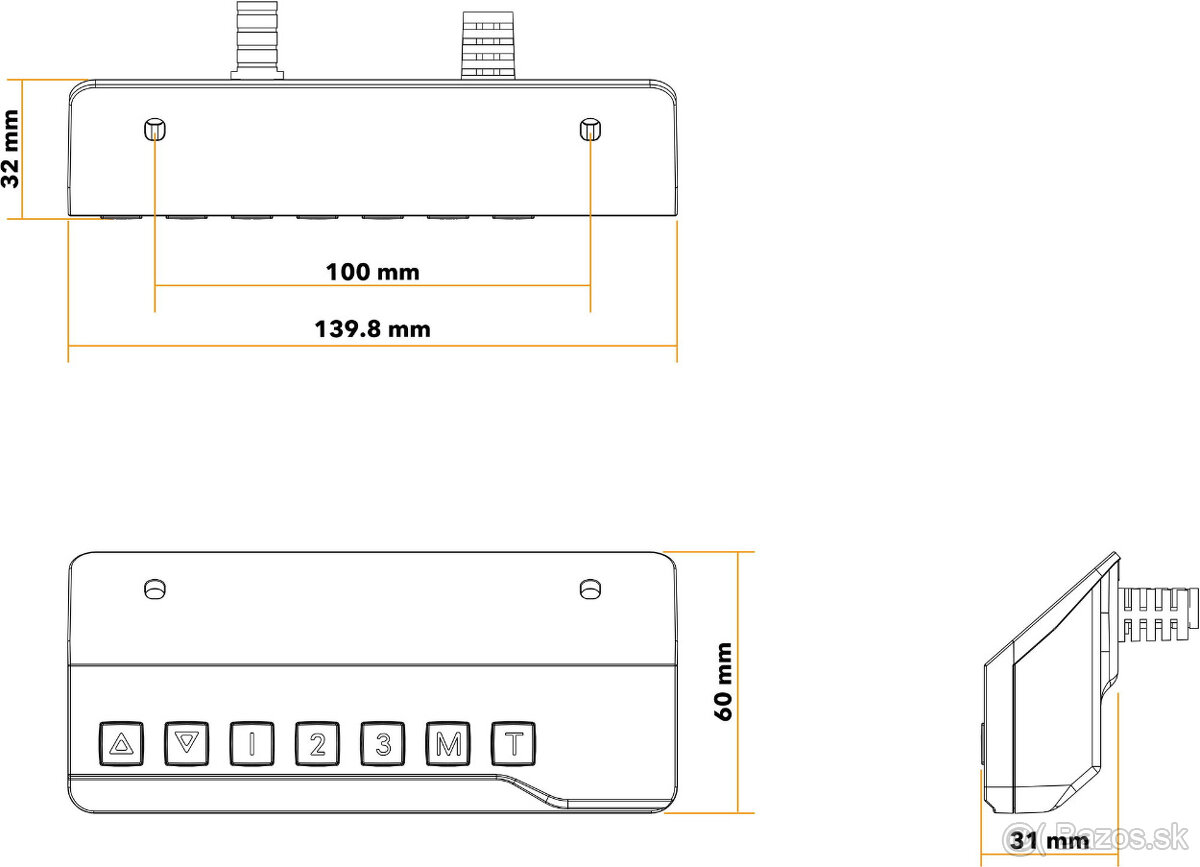 AlzaErgo Table ET2 biely - 4