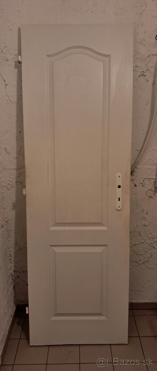 Biele drevené dvere - 4