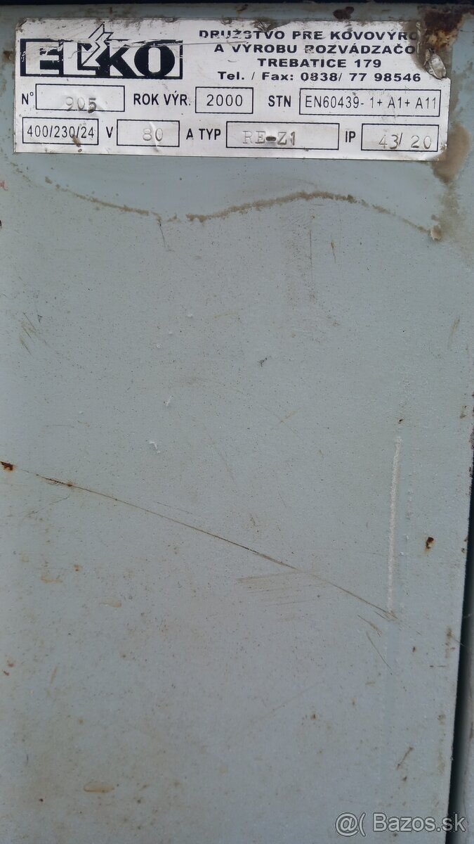 staveniskový rozvádzač - 4