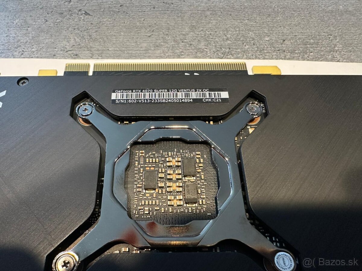 MSI GeForce RTX 4070 SUPER Ventus 2X OC 12G - 4