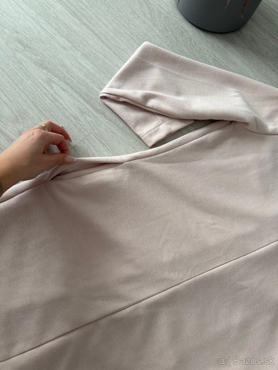 Bledoružový kardigán - 4