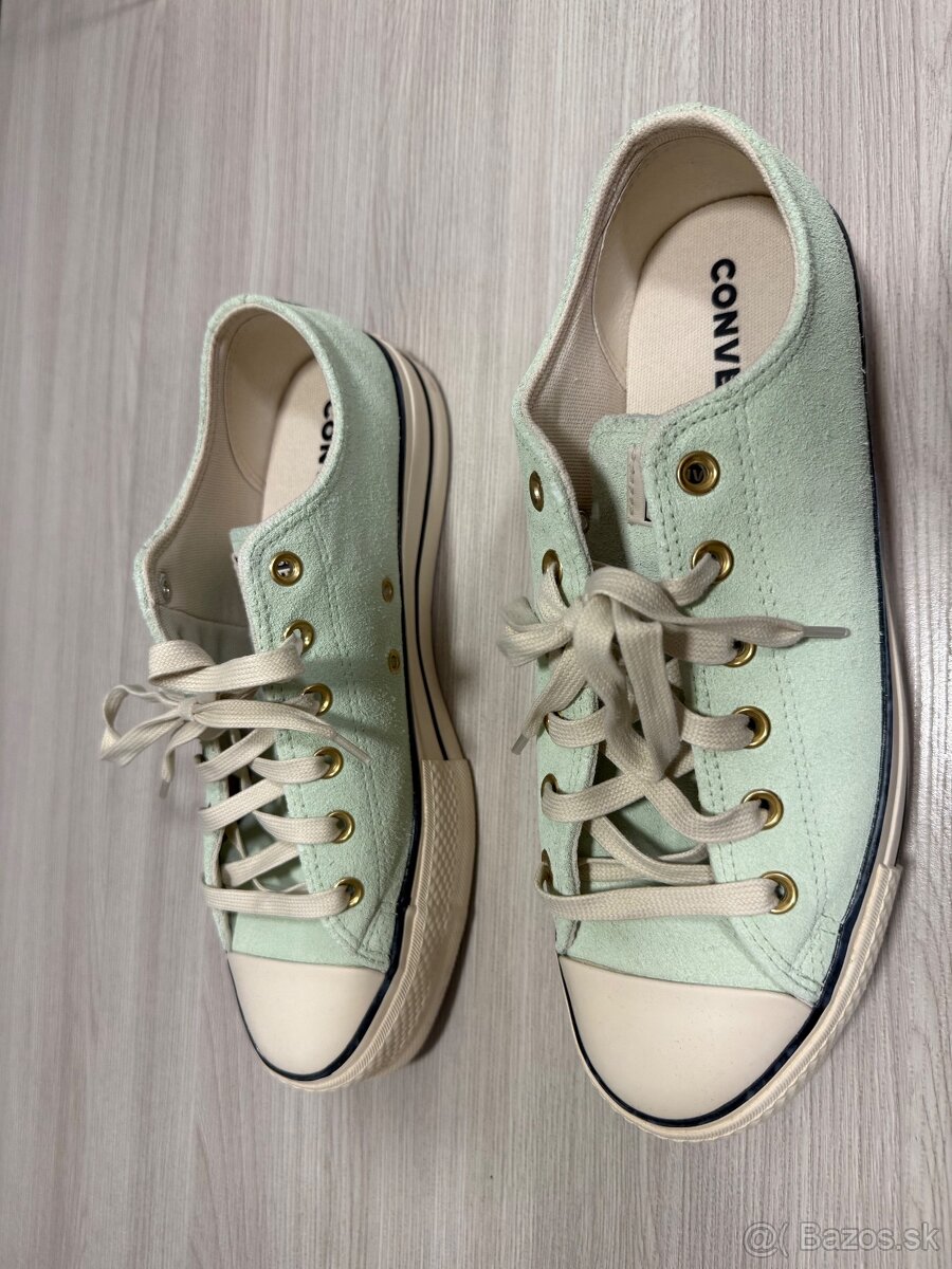 Zelené Converse tenisky - 4