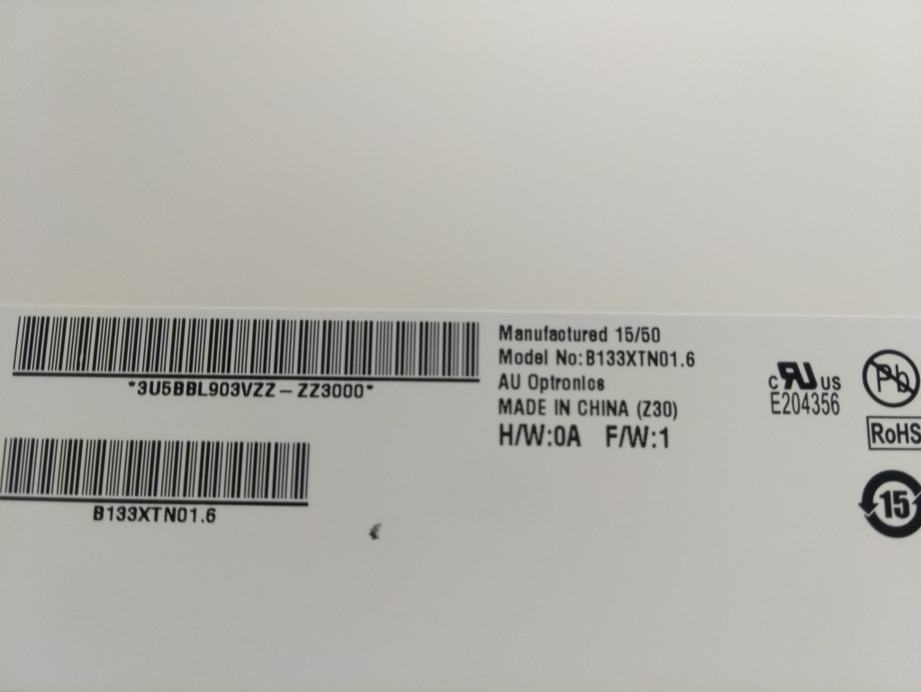 predám 13.3" LED SLIM displej z notebooku B133XTN01 - 4